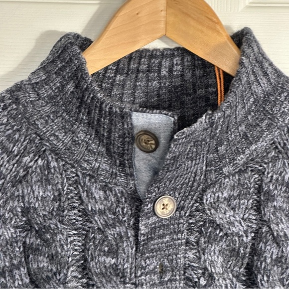 Weatherproof Vintage sweater, XL, NEW. Mock neck, chunky cable knit, fisherman - Picture 3 of 14